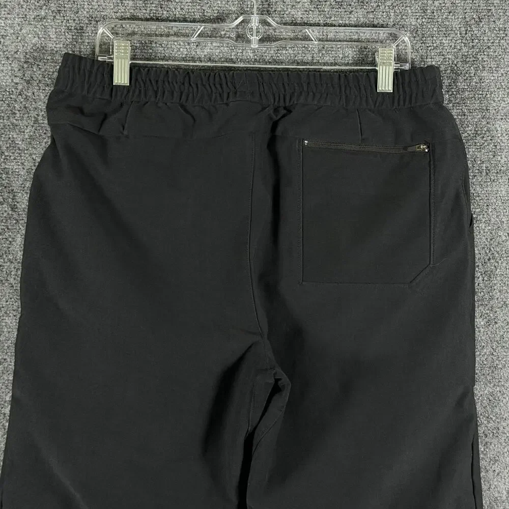 CUTS Clothing Icon Pull On Pants Mens L Black Enduratech Stretch Drawstring
